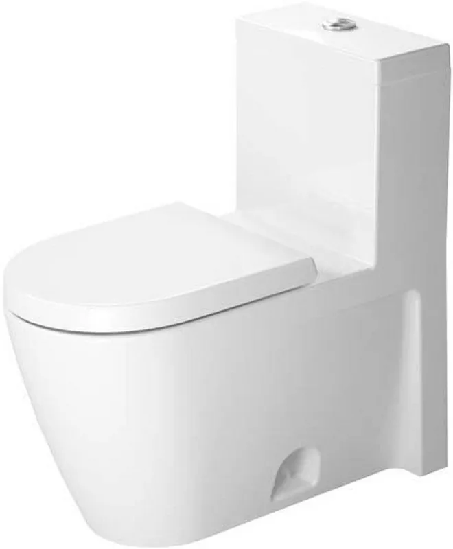 Duravit 2133010005 Starck 2 1.28 GPF Elongated One Piece Toilet in White