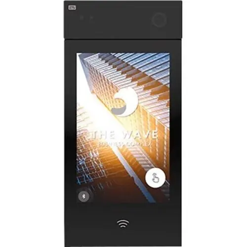 2N 02407-001 IP Style 10 Touch Display Video Intercom, WaveKey Technology and AXIS ARTPEC-7 Processor