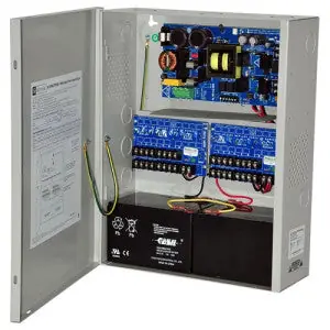 Altronix AL1024ULXPD16CB Power Supply Charger, 24VDC at 10A, 16 PTC Outputs