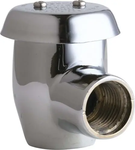 Chicago Faucets 893-ABCP Atmos Vacuum Breaker Polished Chrome 3/8