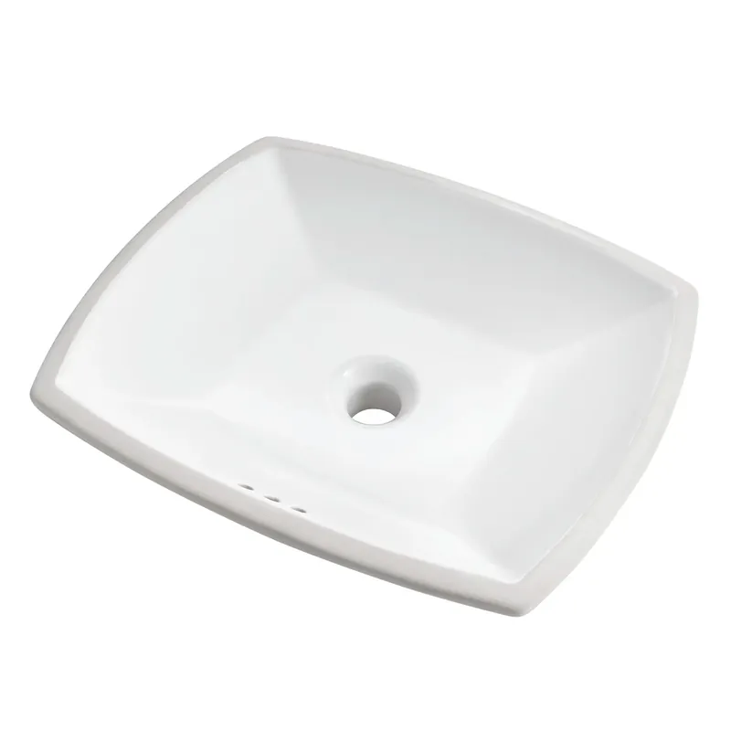 American Standard 0545.000.020 Edgemere 18-1/2 inchesW Rectangular Undermount Bathroom Sink