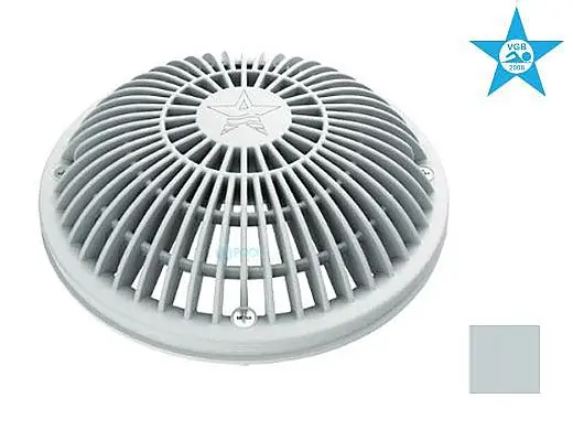 AquaStar 8MF103 AquaStar 8 Round MoFlow Suction Outlet Cover and Mud Frame