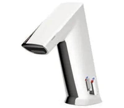 SLOAN EFX250.002.0000 Basys 1.5 GPM Battery-Powered Deck-Mounted Mid Body Faucet