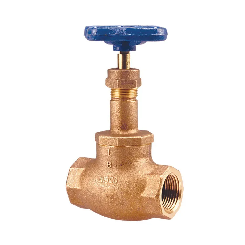 NIBCO NL2K005 Globe Valve, 3/8 in Nominal, NPT End Style, 125 lb