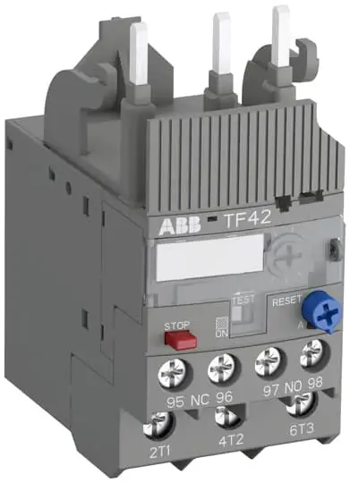 ABB TF42-7.6 Overload Relay 5.7-7.6A IEC Trip Class 10