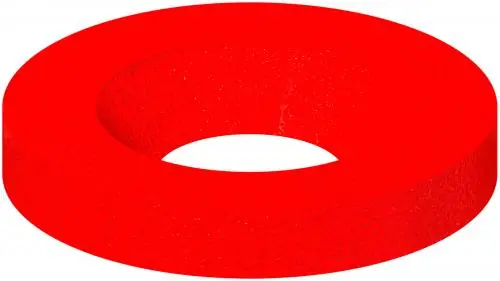 Chicago Faucets 633-023JKNF Button in Red