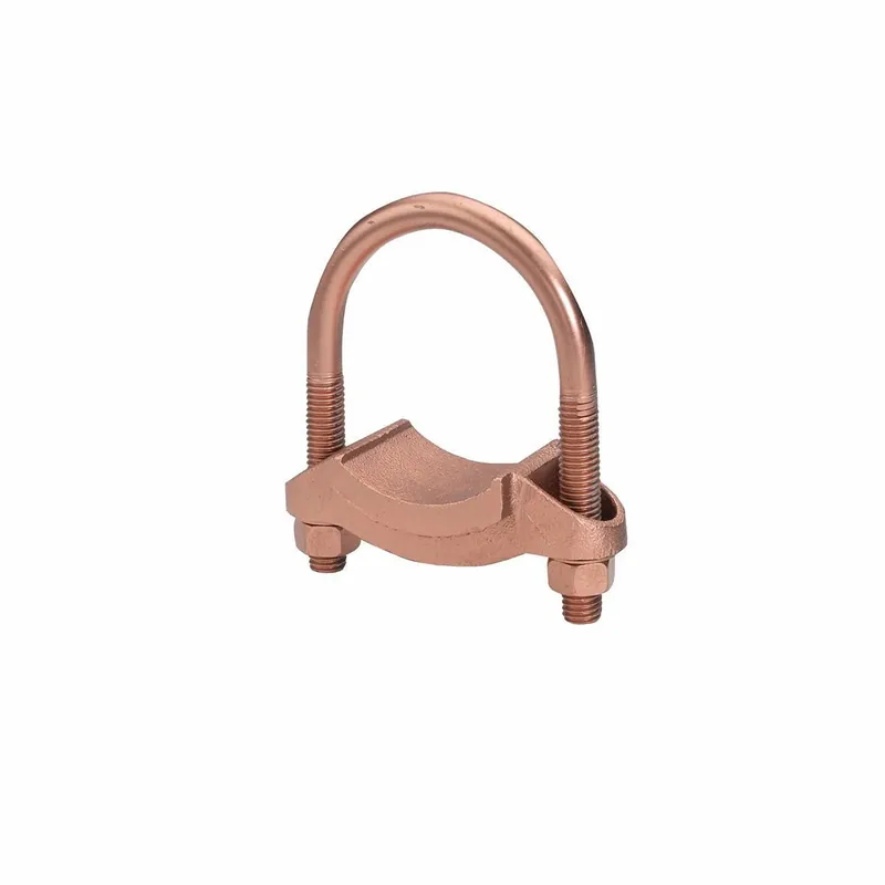 BURNDY GG1815 Mechanical Grounding Connector, Copper Bar, Strap, Braid or Cable to Rod or Tube, 2 Pipe, 2-2 3/8 Rod