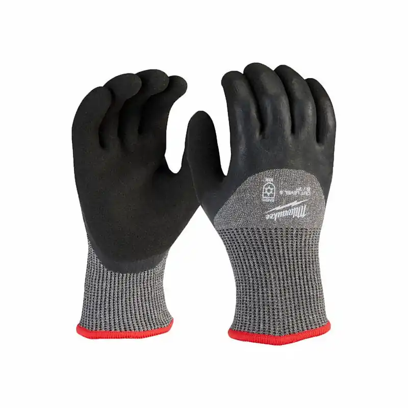 Milwaukee 48-73-7950B Cut Level 5 Winter Dipped Gloves - Small
