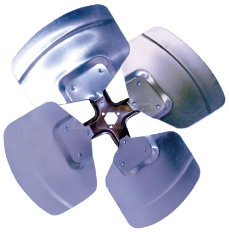 Mars Motors & Armatures 40072 10 x 2.64, 27D Pitch, Aluminum Alloy, 1625 RPM, CW, 4-Blade, Heavy Duty, Fan Blade for Air Cooled Condenser