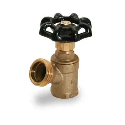 Everflow 4634F-NL 3/4 FIP X 3/4 HOSE Boiler Drain Lead free