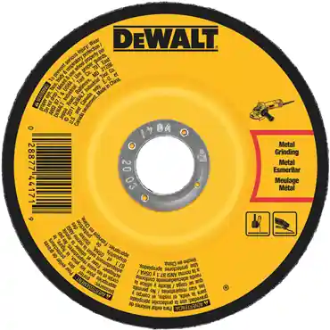 DeWalt DW4543 Metal Grinding Wheel 5 Inch 1/4 Thickness A24N