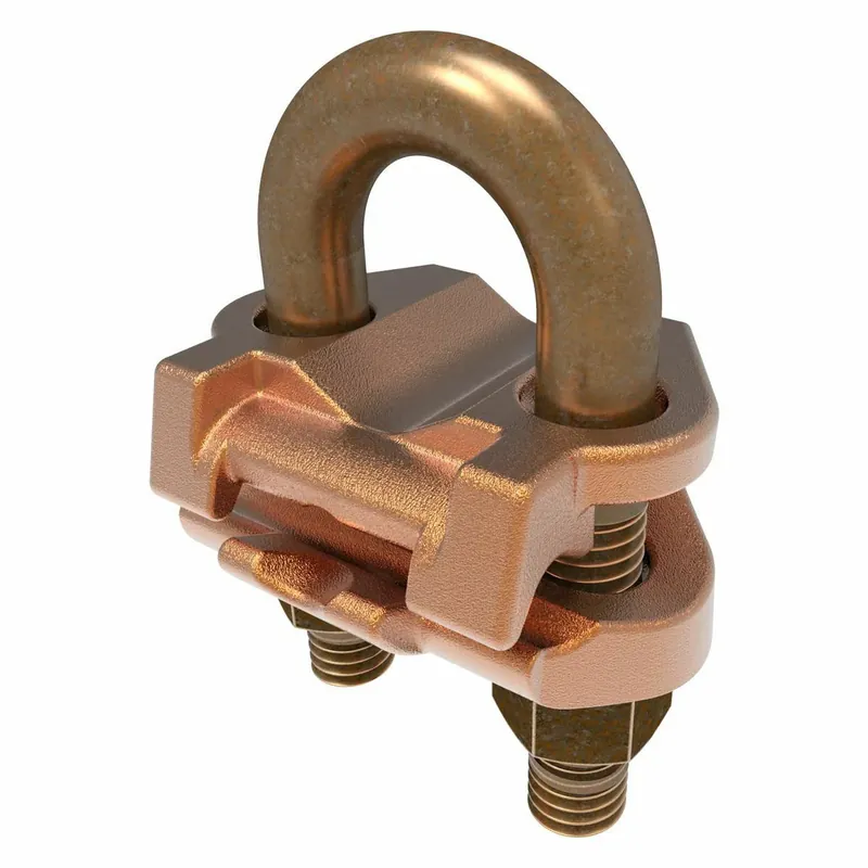 Burndy GAR1426 Mechanical Grounding Connector, Cable to Rod or Pipe, 4 AWG - 2/0 AWG, #7 - #8 Rebar, 7/8 to 1 Rod, 1/2 - 3/4 Pipe