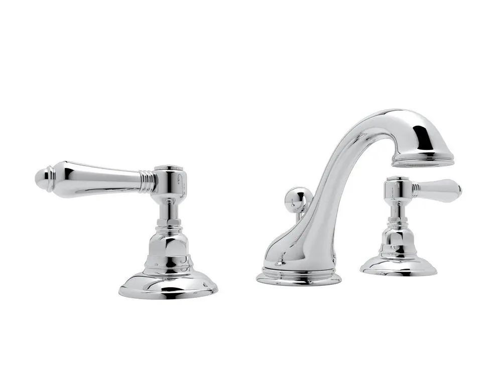 ROHL A1408LMAPC-2 Viaggio Widespread Bathroom Sink Faucet in Polished Chrome