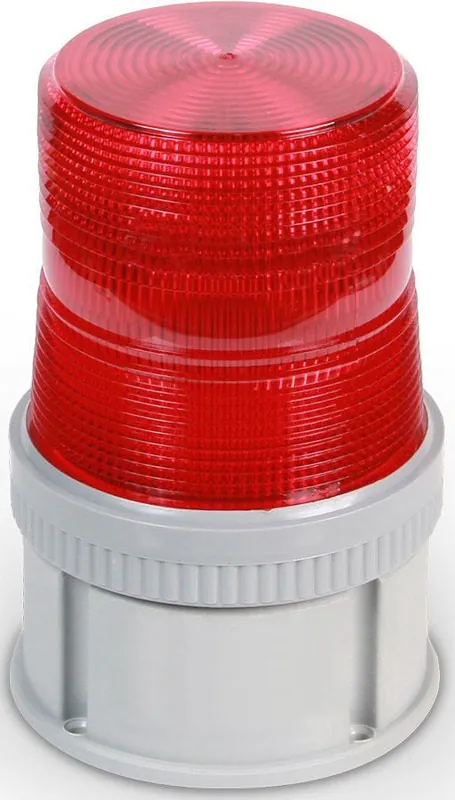 Edwards 105FINHR-N5 120VAC Red Flash Hal