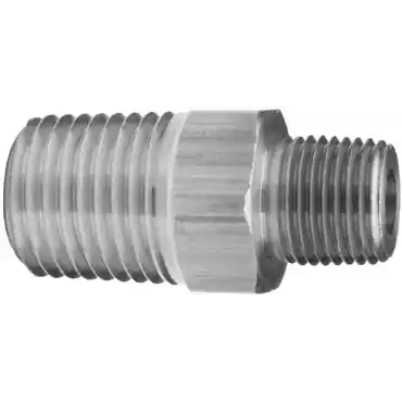 Dixon Valve & Coupling HN2M1M Hex Reducer Nipple 1/4 x 1/8
