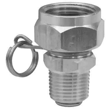 Dixon Valve & Coupling BNS64SS SS Straight Swivel x Hose Shank for BNS64SS