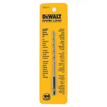 DeWalt DW2572 Masonry Bit - 5/32 In