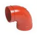 Victaulic A120010PHL Elbow 90 Degree 12 Inch 11C C/L T37H-77 Groove