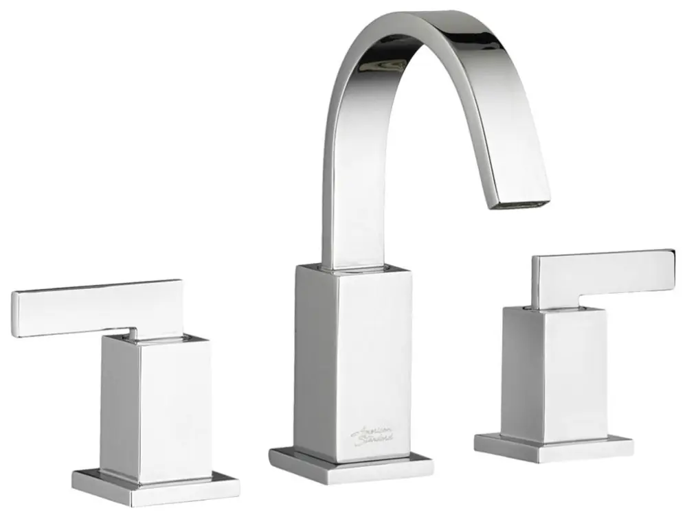 American Standard 7184801.002 Times Square® Widespread Faucet Polished Chrome 2-Handle Widespread