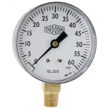 Dixon Valve & Coupling GL335 Dry Pressure Gauge 0-160 PSI