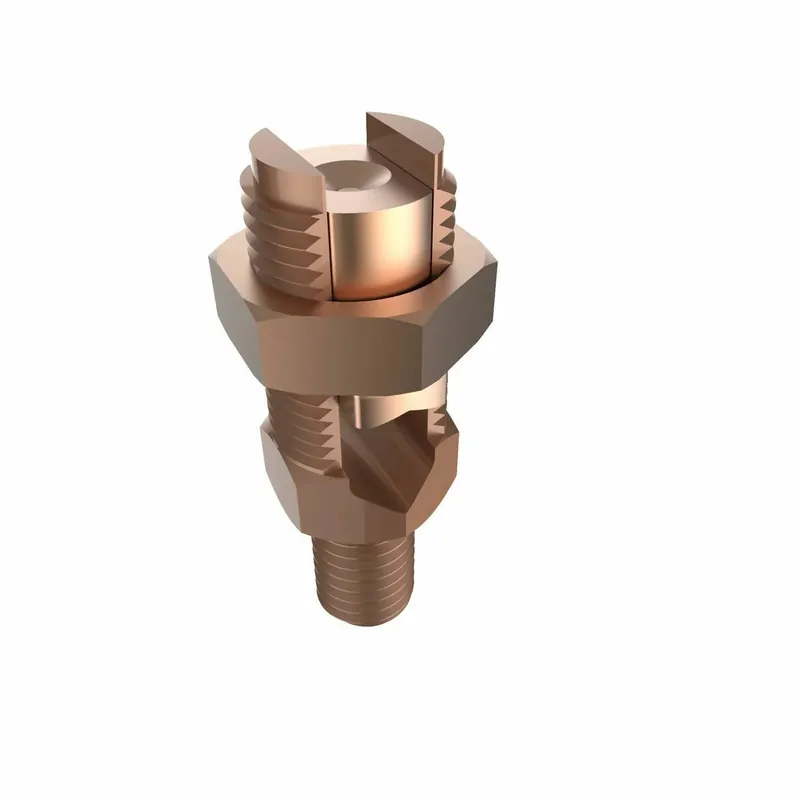 Burndy K2C25B1 Mechanical Grounding Connector, Cable to Flat, 2-1/0 AWG (Str) / 2-2/0 AWG (Sol), 1/2 Stud