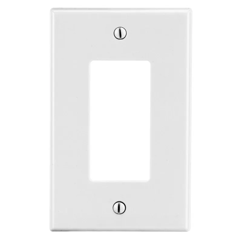 Hubbell Wiring Device-Kellems P26W Decorator Wallplate 1-Gang Standard Size Replacement MPN