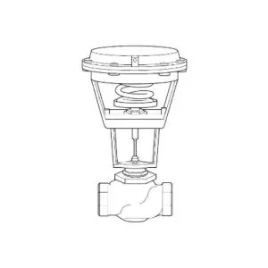 Schneider Electric VK4-7213-611-4-11 Globe Valve Assembly 2 Way 2 in.