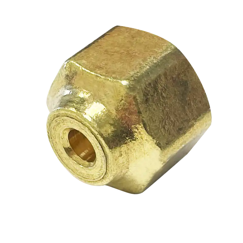 JB Industries NRS4-108 Brass Nut, 5/8 x 1/2 Reducing