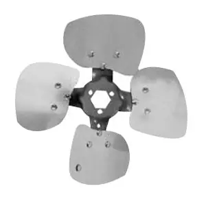 Lau 60717901 Heavy Duty Condenser Fan Blade 12 Inch Propeller 19 deg Pitch