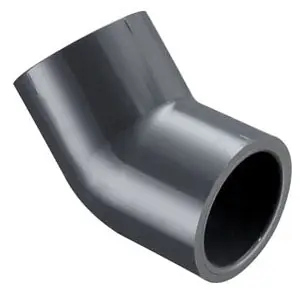 Spears 817-060 P806L45 6 PVC80 SOC 45 EL