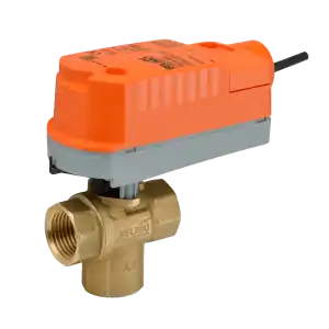 Belimo Z3075Q-J+CQKB24-RR Zonetight Valve Assembly 3 Way 3/4 in.