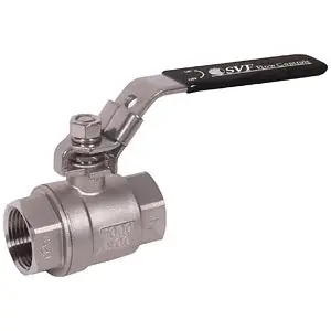 Matco-Norca 20SSTH08M Ball Valve with Locking Lever Handle 2 in FNPT