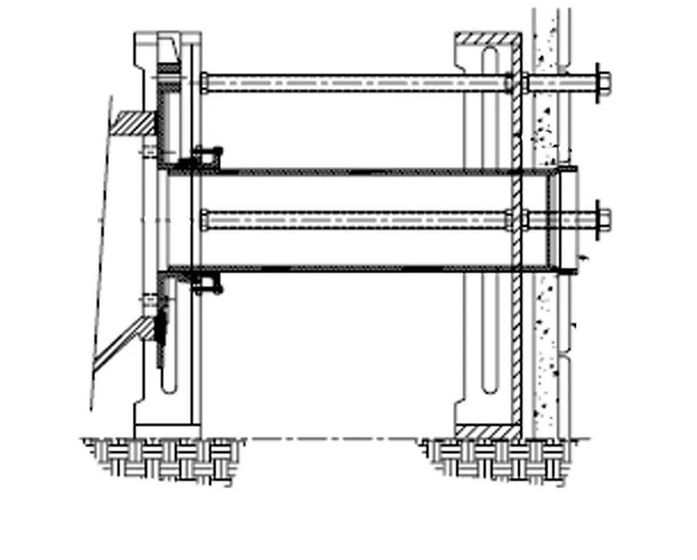 Watts 8142979 Drainage CA-100 Series Cast Iron Horizontal Right Hand Fitting for ISCA-101-L Closet Carrier