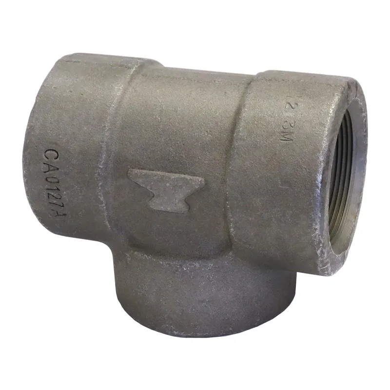 Anvil 361120603 FIG 2114 Pipe Tee, 2 in, FNPT, 3000 lb, Steel, Domestic