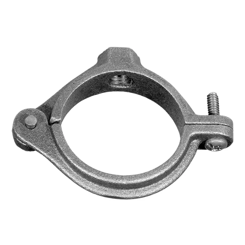 Anvil 560500209 Fig 138R Extension Split Pipe Clamp, 3/4 In Pipe/Tube, 3/8 In Rod, 180 Lb Load, Malleable Iron, Galvanized