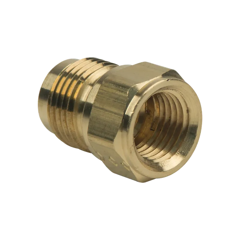 BrassCraft 46-4-8 1/4 in. O.D. Tube x 1/2 in. FIP Flare Female Reducing Adapter
