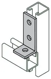 Anvil 2400207300 Fig As 606 Carbon Steel 3-Hole 90 Deg Corner Angle 3 Holes Galvanized