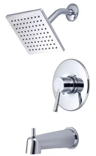 Pioneer T-2374-6S Tub And Shower Trim Set