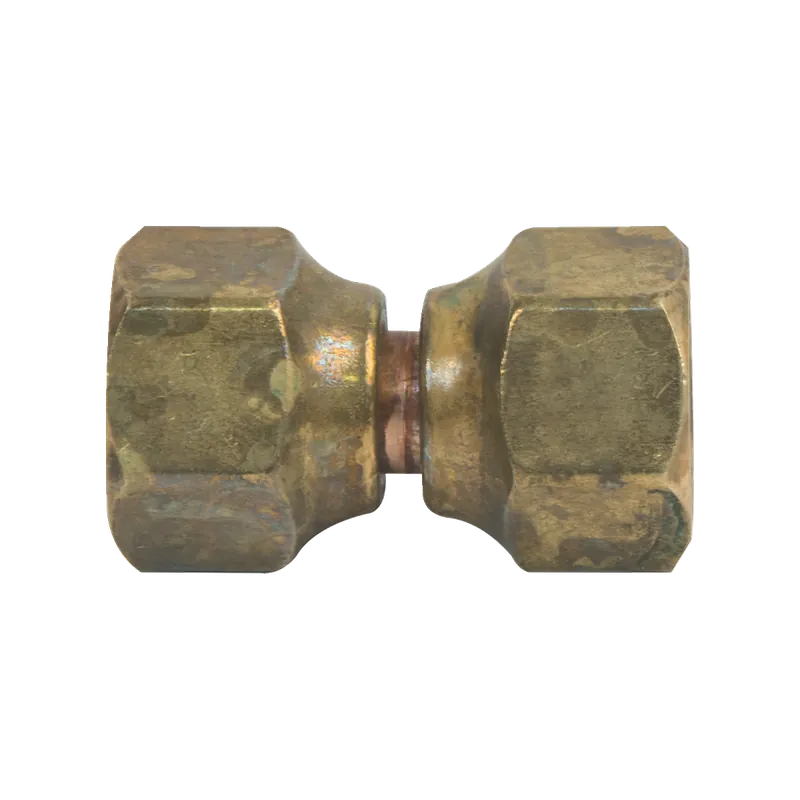 BrassCraft 114FSV-6 3/8 in. O.D. Tube, Both Ends, Swivel Flare Nut Connector