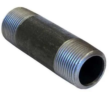 Anvil 0330504804 1/4 x Close Schedule 80 Extra Heavy Duty Black Nipple