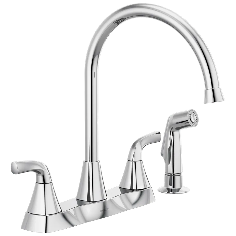 Peerless P2835LF Two Handle Kitchen Faucet