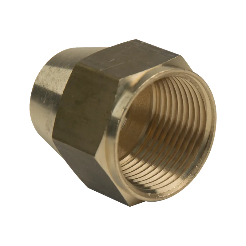 BrassCraft 41S-12 3/4 in. O.D. Brass Short Flare Nut