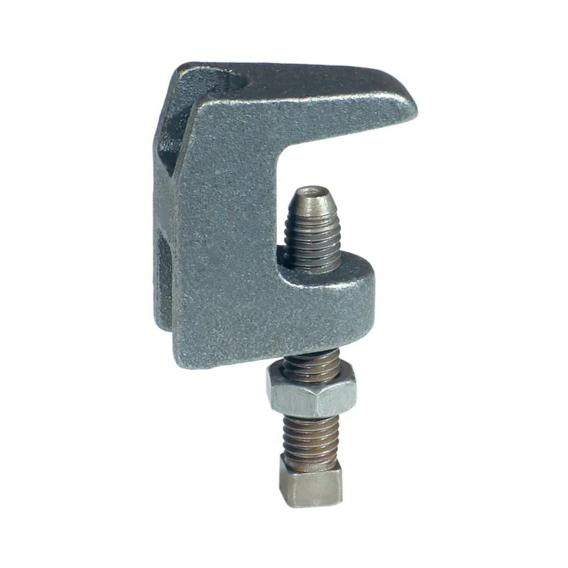 Anvil 500009204 Type C Beam Clamp, 1/2 In Rod, 950 Lb, Ductile Iron, Zinc Plated