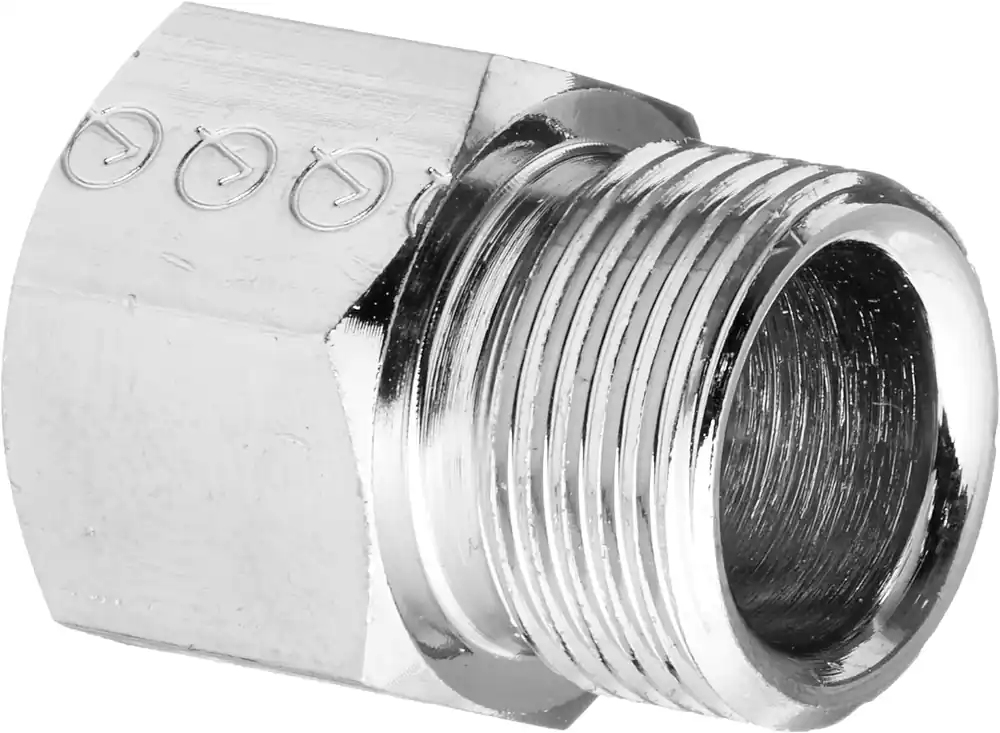 BrassCraft 462-8-6-1X CD 3/8 in. Female Flare, Fine Thread x 3/8 in. O.D. Tube Flare Compression Adapter