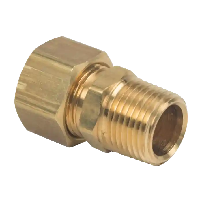 BrassCraft 68-8-6X Lead Free Compression x MIP Reducing Adapter 1/2 OD Tube x 3/8 MIP