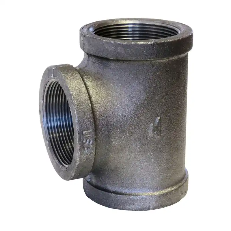 Anvil 311030605 FIG 1105 Straight Pipe Tee 1-1/2 in FNPT 150 lb Malleable Iron Galvanized