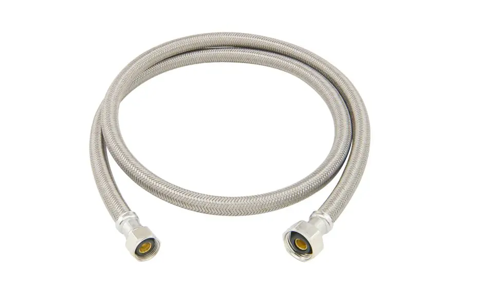 BrassCraft B3-48DW F 1/2 in. Compression x 1/2 in. FIP x 48 in. Braided Polymer Dishwasher Connector
