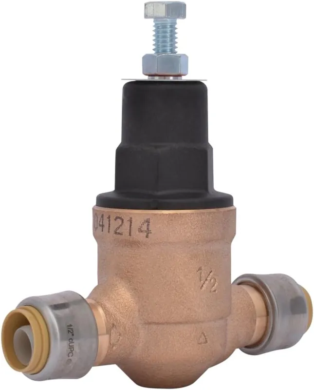 CASH ACME 23807-0045 1/2 EB45-DSB Direct SharkBite Pressure Regulator Lead Free