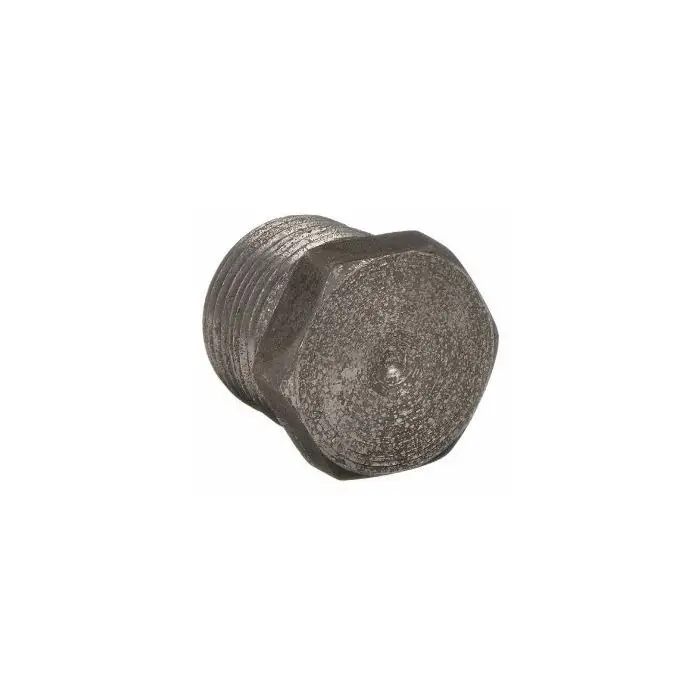 Anvil 0361313208 Hex Head Plug: Forged Steel, 3/4 in Pipe Size, Male NPT, Class 6000