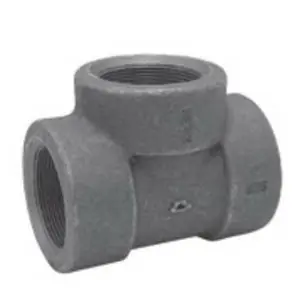Anvil 861120210 FIG 2114 Pipe Tee, 1-1/4 in, FNPT, 3000 lb, Steel, Import